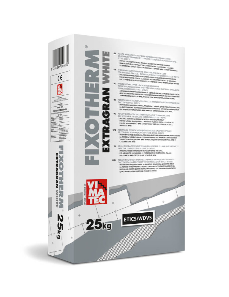 FIXOTHERM EXTRAGRAN  white
